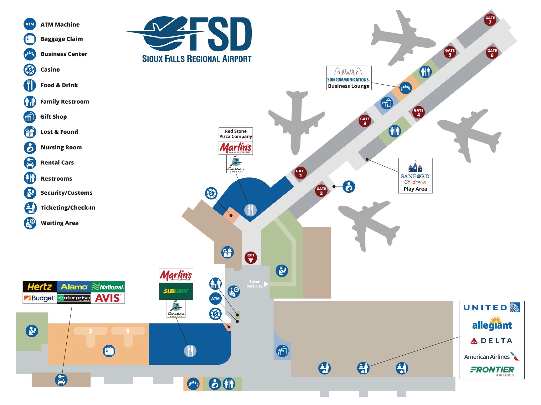 SF-Airport-Terminal-Map